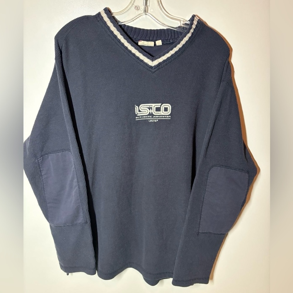 Vintage Levi's Knit Navy Sweater